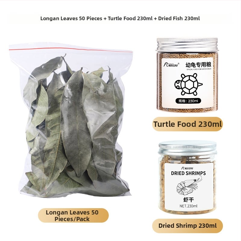 Декорация за хабитат на костенурки с Longan Leaf, пластмасова, мъхов микро-ландшафт, 50 г, 50 бр. в кутия