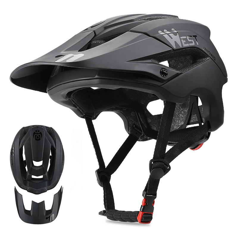 Kaciga za bicikl West Biking, unisex za odrasle, stil planinski bicikl, PC ljuska + EPS pjena, model YP0708078
