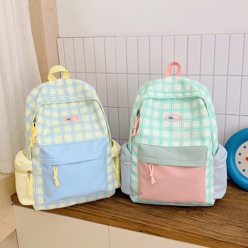 Orisang školski ranac, najlon, unisex, mladi kampus stil, veliki kapacitet
