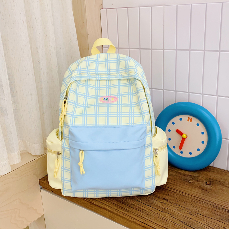 Orisang školski ranac, najlon, unisex, mladi kampus stil, veliki kapacitet