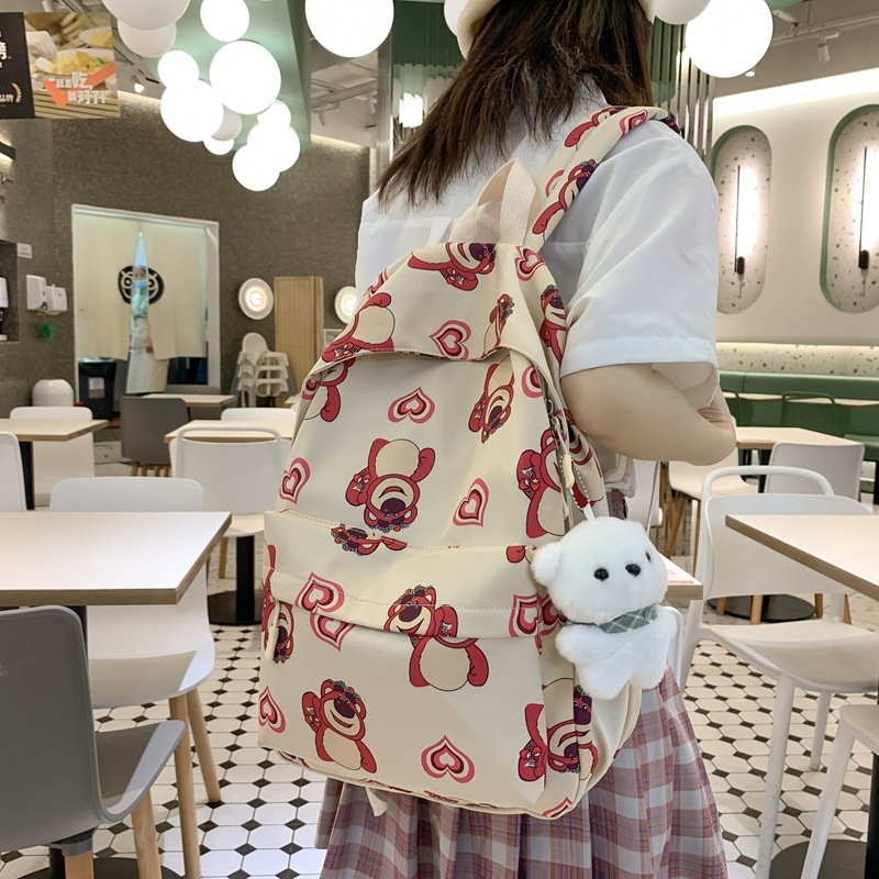 2025 nova lagana ženska nylon ruksak – školski ruksak za srednju školu i fakultet, vodootporan i otporan
