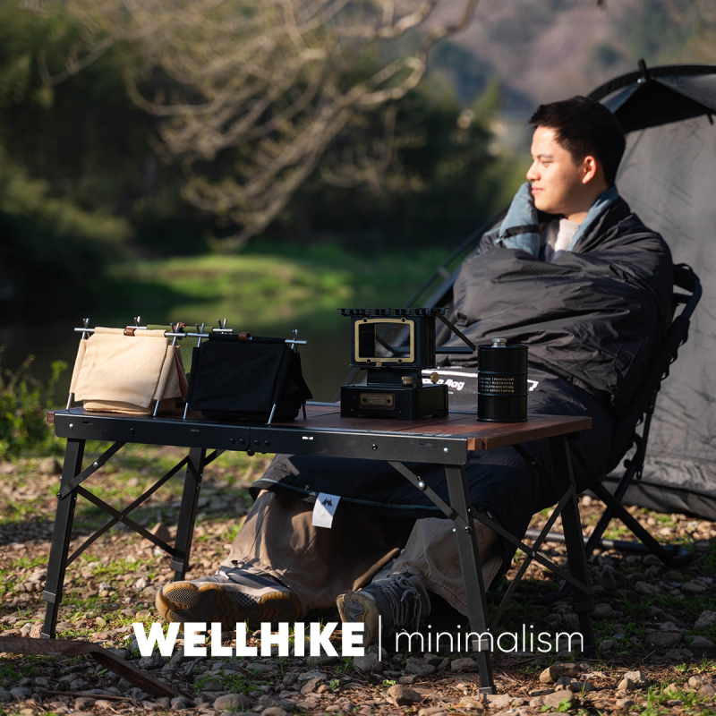 Wellhike Mini lagana vreća za spavanje, omotnica-stil, punilo: imitacija svile-pamuka, podstava: poliester, tkanina: poliester, težina: 230 g