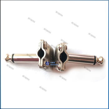 1/4'' TS моно аудио щепсел, ъглов, плосък корпус, две ядра, медни контакти, огнеупорен. Модел BP2RPT/BP2RPT-B