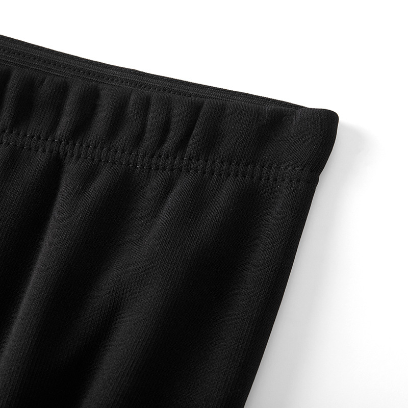 Colanți tricotati, căptușiți cu fleece, călduroși, talie elastică, lungime integrală, croi slim