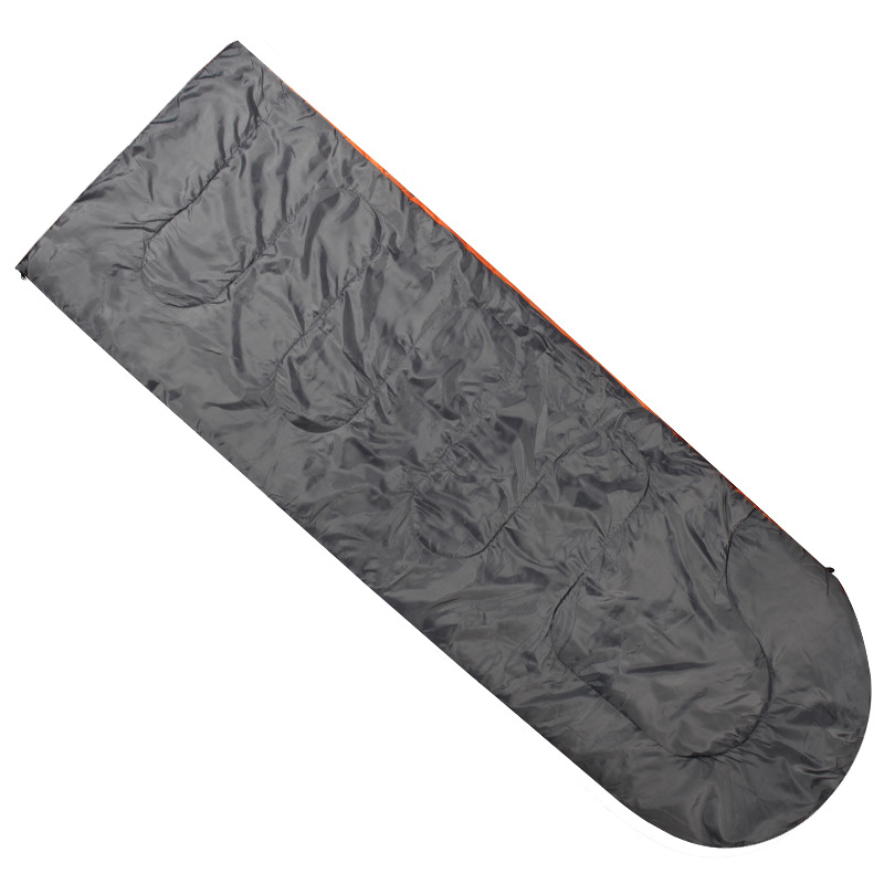 Spavaća vreća za kampiranje s punilom od pamuka, polar fleece 240T podstava, tkanina 210 check nylon, dizajn omotnice, težina 2300 g