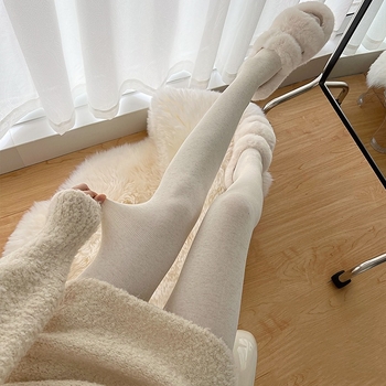 Βαμβακερά καλσόν, παχιά υφή, μονόχρωμα, ανύψωση γλουτών, σμίλευση