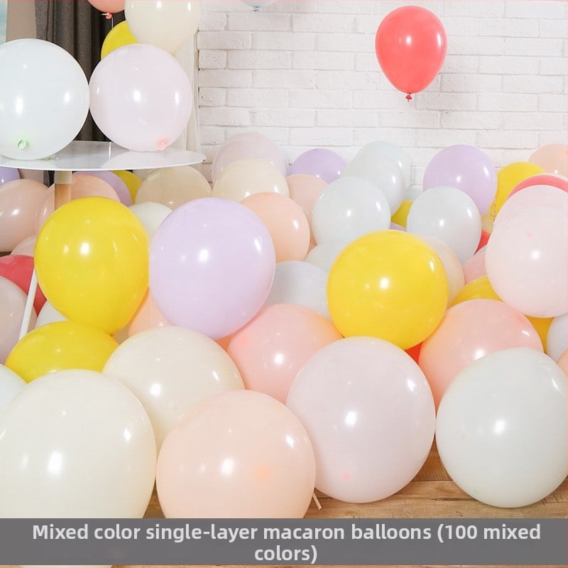 Set balonske dekoracije za vjenčanje (Materijal: Latex; Oblik: Okrugli; Ispis logotipa: Dostupan; Primjenjivo: Vjenčanje)