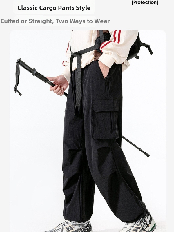 Unisex rýchloschnúce turistické nohavice, 90% nylon, 10% elastan, vysoký pás s elastickou šnúrkou, vhodné na jar, leto a jeseň