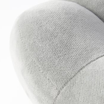 Baimei Pernă de călătorie în formă U pentru adulți – umplutură poliuretan, nucleu Crystal Velvet, husă 100% flanel, stil modern minimalist