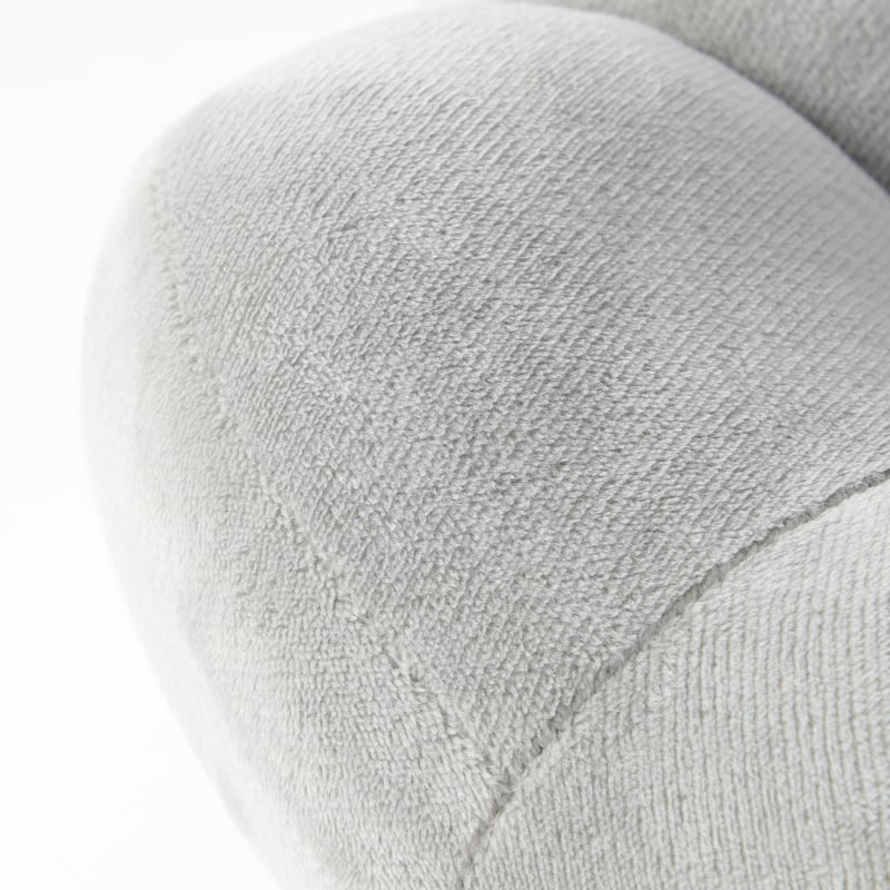 Baimei Pernă de călătorie în formă U pentru adulți – umplutură poliuretan, nucleu Crystal Velvet, husă 100% flanel, stil modern minimalist