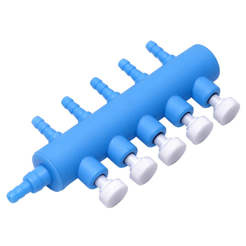 Аквариумни аксесоари за кислородна помпа: разпределител за въздушна тръба с вентил и регулируем превключвател, тегло 50 g