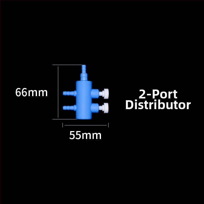 Аквариумни аксесоари за кислородна помпа: разпределител за въздушна тръба с вентил и регулируем превключвател, тегло 50 g