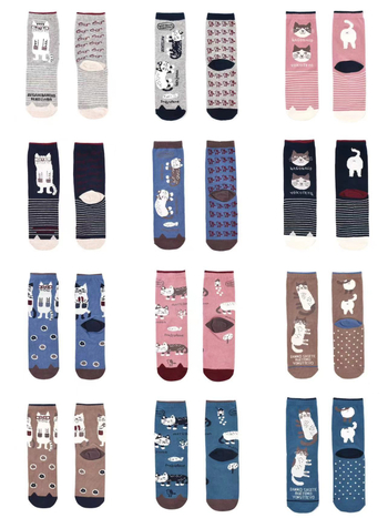 Bavlnené ponožky strednej dĺžky s motívom anime, odvádzajú pot, unisex, vek 18–40