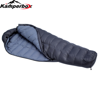 Camperbox vreća za spavanje s gusjim perjem, oblik mumije Goose1000 — 1839 g
