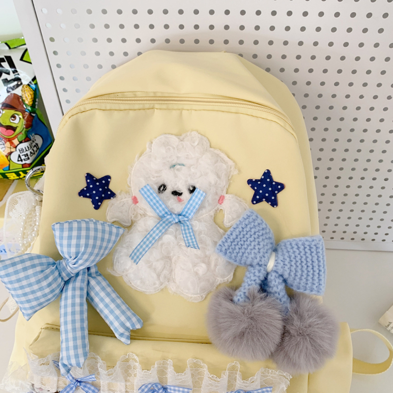 Školska torba od Oxford tkanine, izuzetno lagana, s proširivom kapacitetom, zakrivljeni naramenici, mladenački kampus stil, uzorak životinja, podstava od poliestera, unisex, za srednju školu.