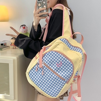 Unisex ruksak za slobodno vrijeme s geometrijskim uzorkom, kapacitet 20–35 L, najlon materijal, ergonomski stražnji panel