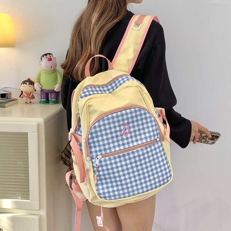 Unisex ruksak za slobodno vrijeme s geometrijskim uzorkom, kapacitet 20–35 L, najlon materijal, ergonomski stražnji panel