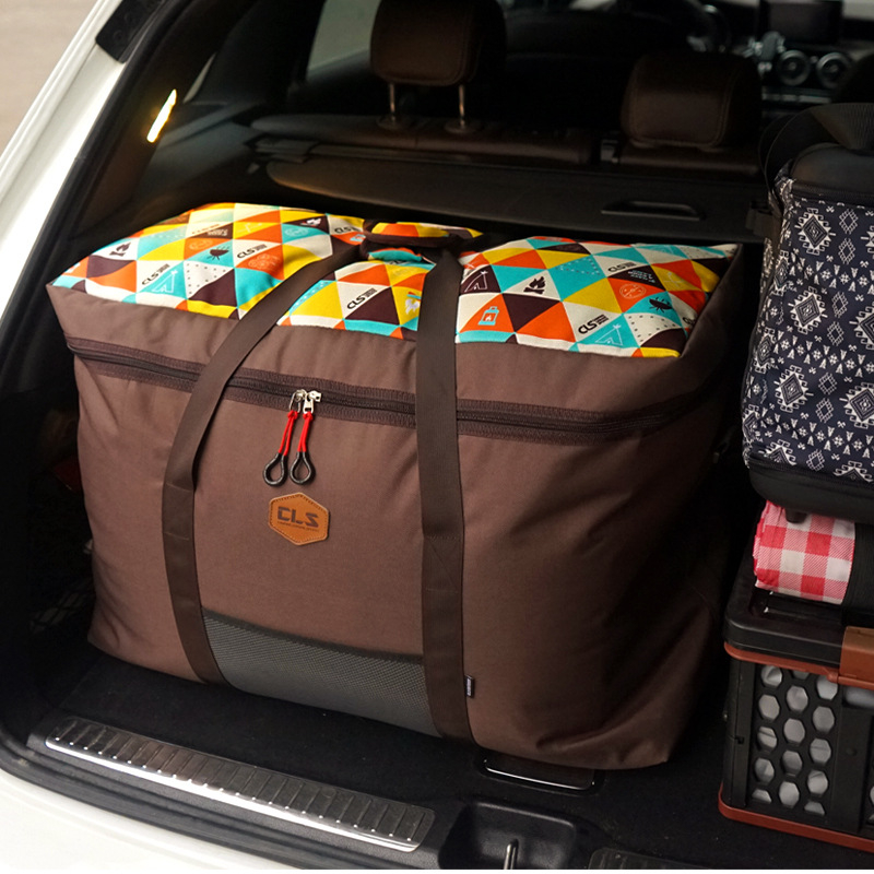 Kamperska kubična torba za pohranu, 100L kapacitet, 600D Oxford tkanina, višenamjenski putni organizator