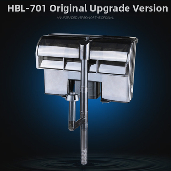 Стенно монтиран филтър с водопад, тройно в едно за външен аквариум – пластмасова конструкция (пластмасова; външен; три в едно; водопад)