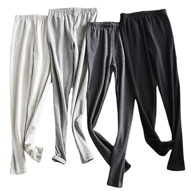 Colanți din bumbac, într-o singură bucată, până la gleznă, uni, groși, cu elasticitate mare, mențin căldura, 90–95% bumbac