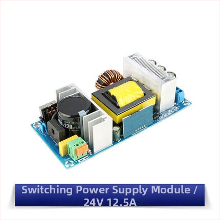 Vysoko výkonný prepínaný zdroj AC-DC s izoláciou, vstup 12/24V, výkon 100W/300W, regulovaný výstup, krokové znižovanie