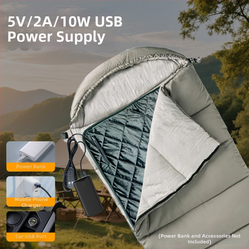 Febory elektrická prikrývka, model Tt, 5V, 10W, napájanie z vozidla