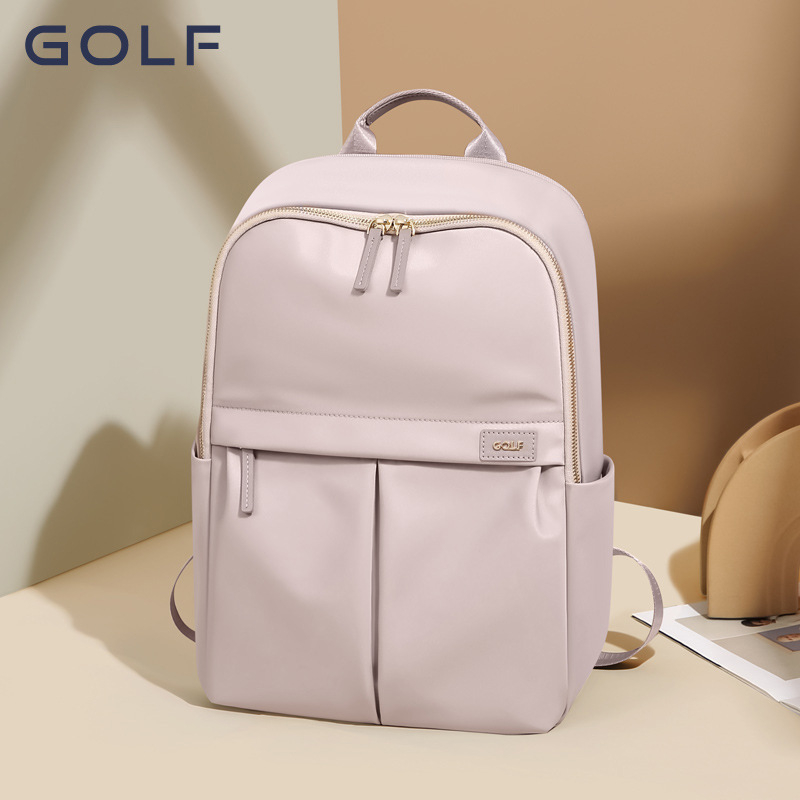 GOLF női hátizsák – üzleti közlekedés stílus, textileanyag, 2024 ősz, mindennapi használat