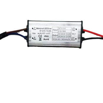 DC-DC Boost tápegység alacsonyfeszültségű napelemes közvilágításra, IP66 vízálló, 50W, bemenet 12–24V, külső szerelés