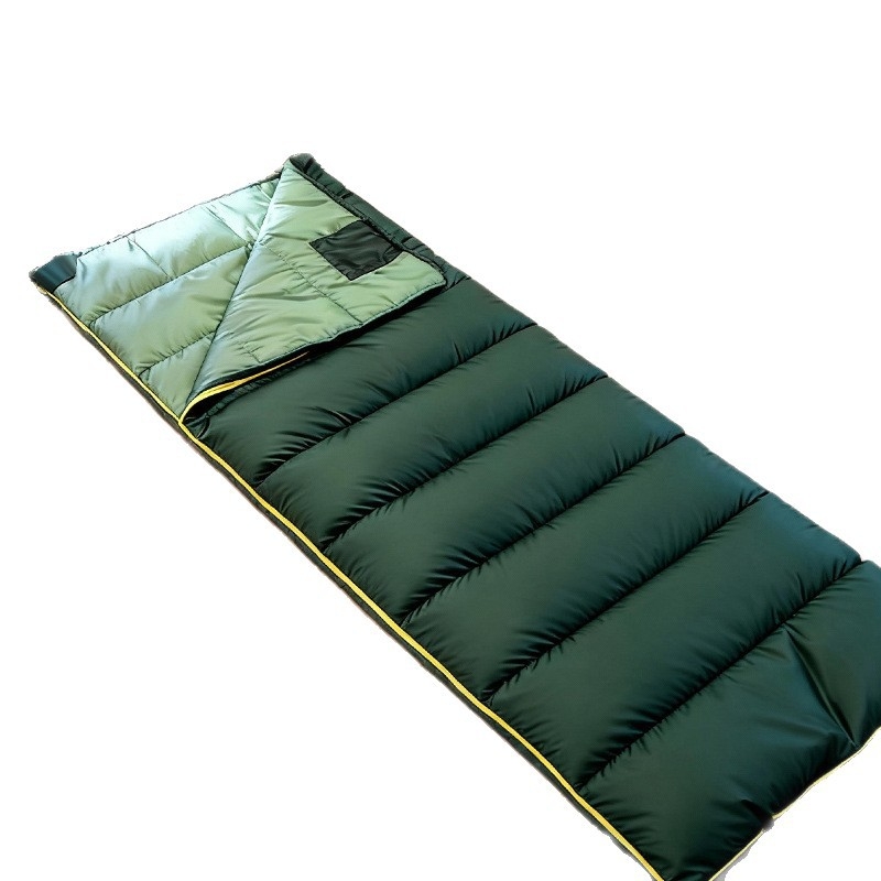 Felnőtt számára boríték-stílusú hálózsák – hordozható egy személyes kemping alvózsák, töltet 100 g/m², bélés 210 poliészter, vízálló 290 poliészter anyag, súly 720 g