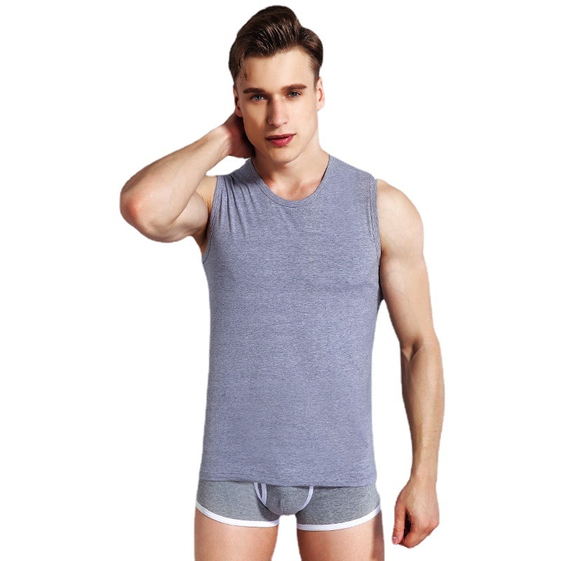 Ανδρικό γιλέκο με ευρύ ώμο, διαπνέουσα πλεκτή ύφανση, πολυεστέρας 95–100%, λαιμόκοψη crewneck, μεσαίου βάρους 141–160 g/m², καλοκαίρι