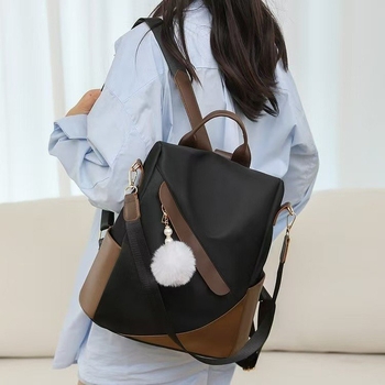 Női lopásvédett hátizsák, PU anyag, minimalista és luxus stílus, 20–35 L kapacitás, 12 hüvelykes laptophoz kompatibil, ellenálló, levegő párnás vállpántok