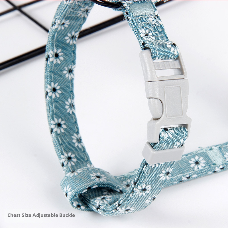 Mačji harnes i kaiš za mačke – japanski stil, prilagodljiv, platno, Billion Pet, paket 200 kom