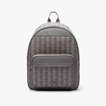 Unisex retro poslovni ruksak s proširivim kapacitetom 20-35 L, za 14-inčni laptop, PU materijal, karirani uzorak, poliester podstava, naramenice s zračnim jastučićem