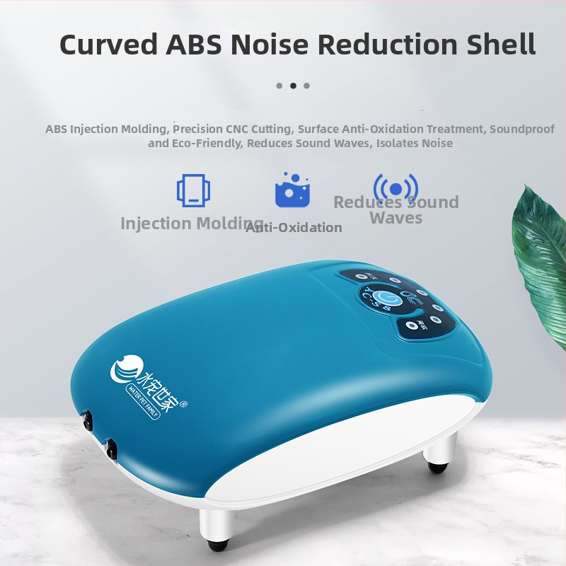 Портативна кислородна помпа с литиева батерия, безшумна, AC/DC захранване, за открит риболов