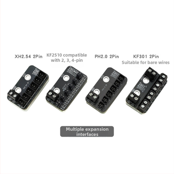 DC regulátor rýchlosti ventilátora pre 2-3-4 vodičové ventilátory, 12V–24V, modul splitter pre DIY PC vodné chladenie