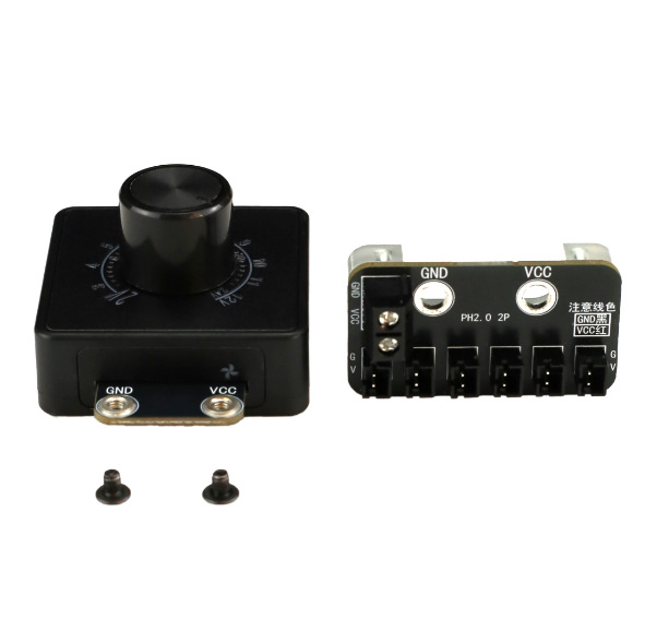 DC Ρυθμιστής ταχύτητας ανεμιστήρα για 2-3-4 αγωγούς, 12V–24V, DIY PC υδρόψυξη, μονάδα διακλάδωσης