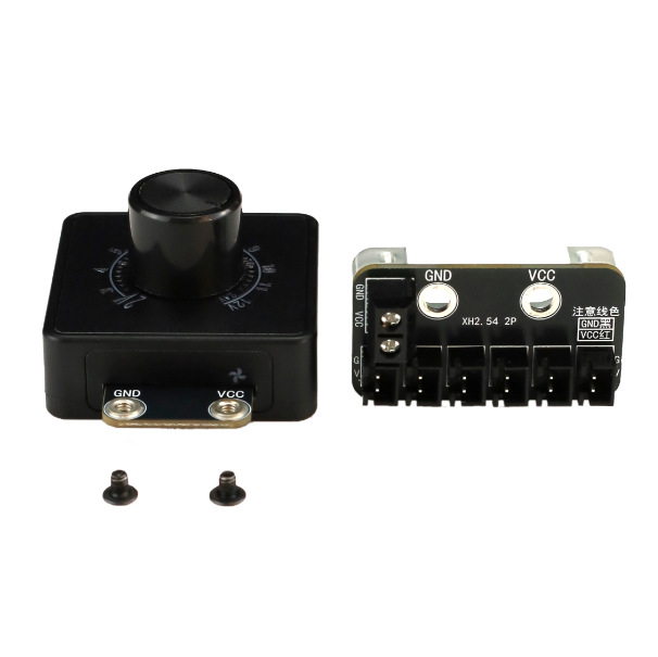 DC Ρυθμιστής ταχύτητας ανεμιστήρα για 2-3-4 αγωγούς, 12V–24V, DIY PC υδρόψυξη, μονάδα διακλάδωσης