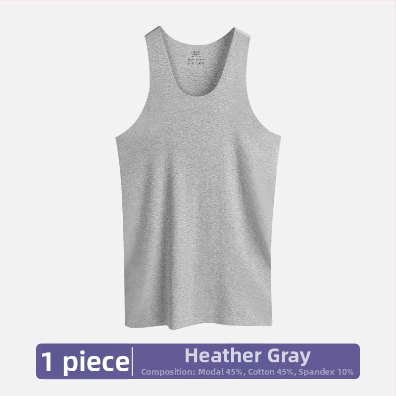 Ανδρικό τοπ από Modal και βαμβάκι, στρογγυλός λαιμός, ελαφριά χαλαρή εφαρμογή, 141–160 g/m², 45% modal, 45% cotton, 10% spandex, για καλοκαίρι/άνοιξη/φθινόπωρο