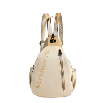 Ženski ruksak s crossbody dizajnom, velika kapaciteta, gradski minimalistički stil (Oxford platno; kapacitet ispod 20 L)