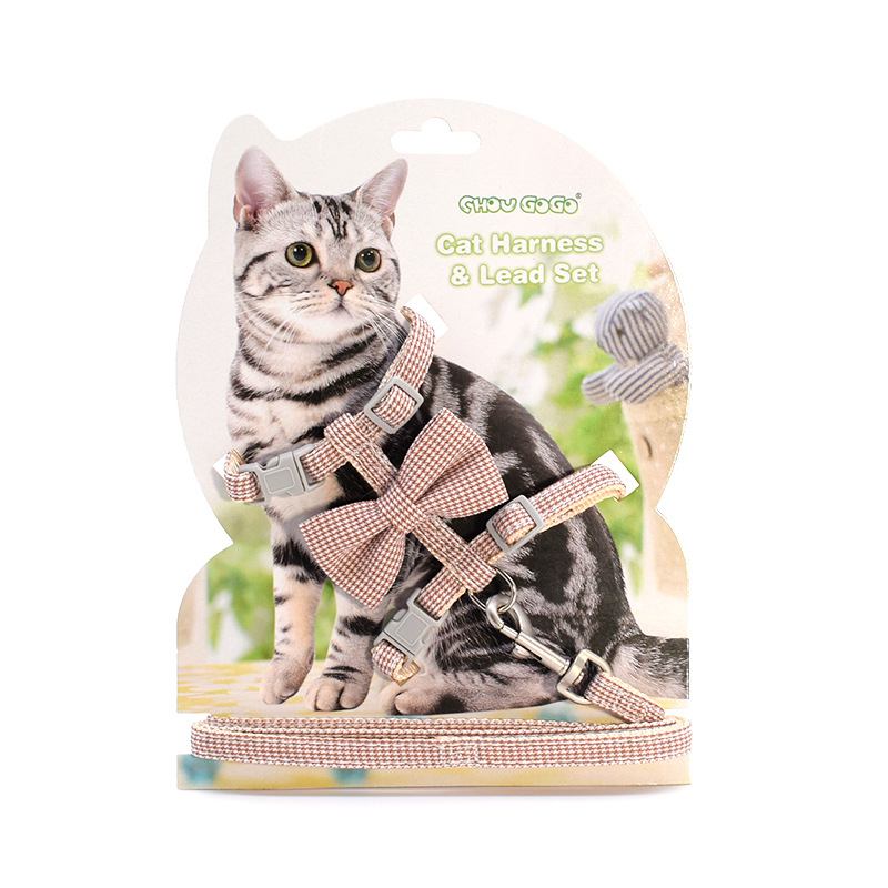 CHOUGOGO mačji vučni kaiš, najlon, neproduživa, I-oblik dizajn