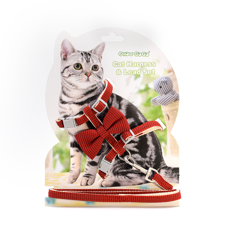 CHOUGOGO mačji vučni kaiš, najlon, neproduživa, I-oblik dizajn