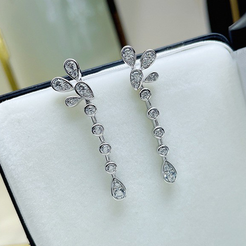 Bakarne naušnice s geometrijskim dizajnom, elektroplatirane, za žene