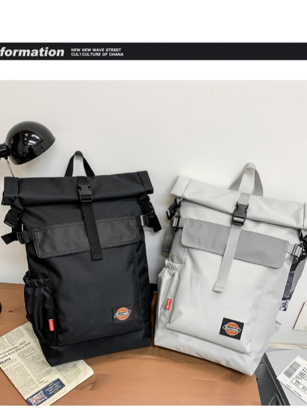 Ruksak od Oxford platna, roll-top dizajn s proširenjem, kapacitet 20–35L, pogodan za 16-inčni laptop, PVC navlaka (LD branda)