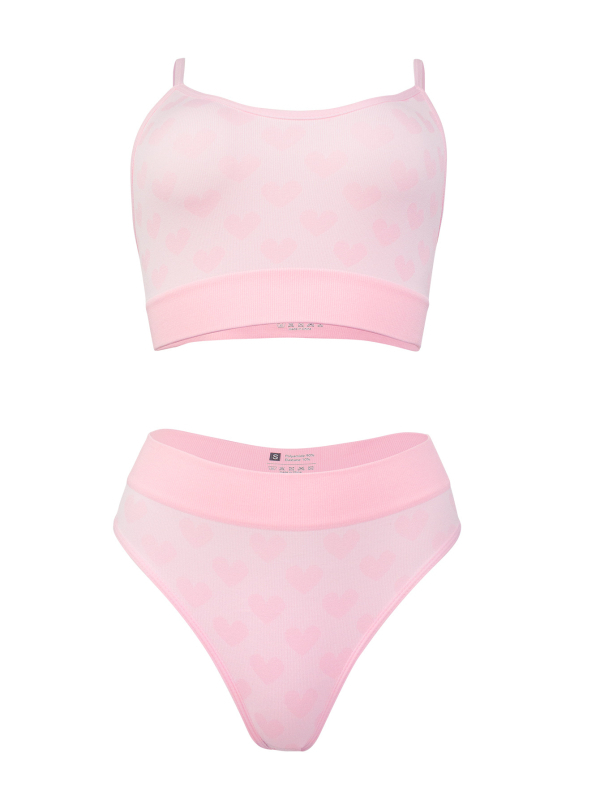 Állítható vállpántos melltartó készlet, 3/4 kosár, formázatlan kosár, fő anyag nylon, bélés pamut