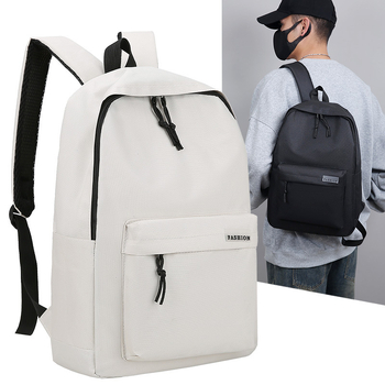 Uniszex Oxford anyagú hátizsák 14 hüvelykes laptophoz, légpárnás vállpántokkal, szabadidős utazásokhoz