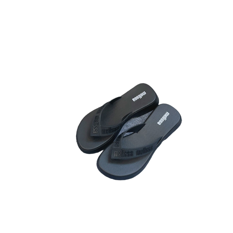 Ženske jelly sandale s debelom platformom, PVC gornji dio, Herringbone uzorak, oblik prstiju Herrickway