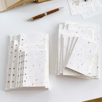 Pagină interioară pentru refill loose-leaf – hârtie de cafea reciclată; import: Nu; autorizare IP: Nu