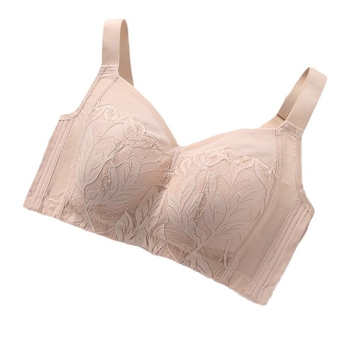 Női melltartó, teljes kosár, vékony előformázott kosár, nejlonos csipke anyag, állítható vállpántok, hátul négy sor kapocs