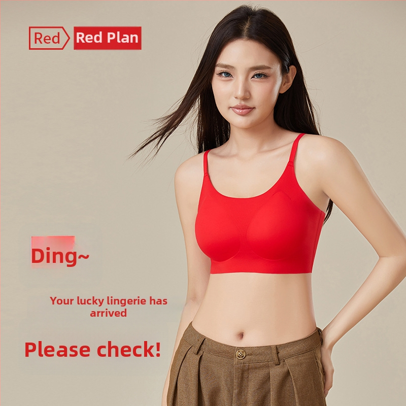 Varrás nélküli női fehérnemű szett menyasszony számára, melltartó egybeépített vállpántokkal, teljes kosár, középső formázott kosár, nylon anyag