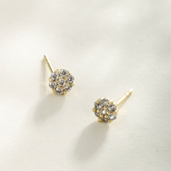 Xuping naušnice s cvjetnim dizajnom – legura, elektroplatiranje, bakrena igla, lagani luksuzni stil, žene (ljeto 2024)